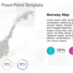 Norway Map 8 PowerPoint Template & Google Slides Theme