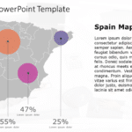 Spain Map 10 PowerPoint Template & Google Slides Theme