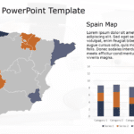 Spain Map 2 PowerPoint Template & Google Slides Theme