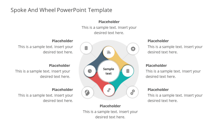 Spoke and Wheel 1 PowerPoint Template & Google Slides Theme