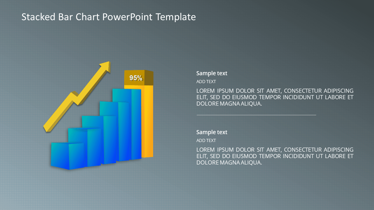 Stacked Bar Chart PowerPoint Template