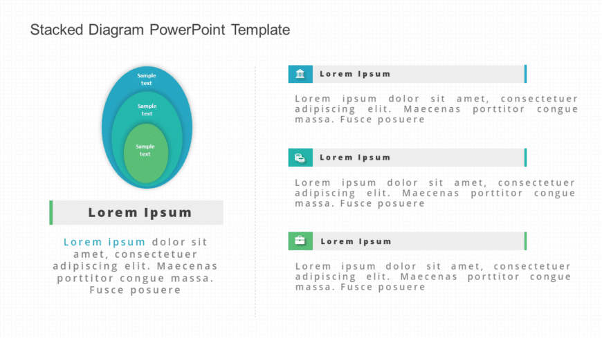 Stacked Diagram 1 PowerPoint Template