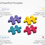 Strategy Puzzle PowerPoint Template & Google Slides Theme
