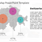 Switzerland Map 10 PowerPoint Template & Google Slides Theme