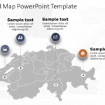 Switzerland Map 5 PowerPoint Template & Google Slides Theme