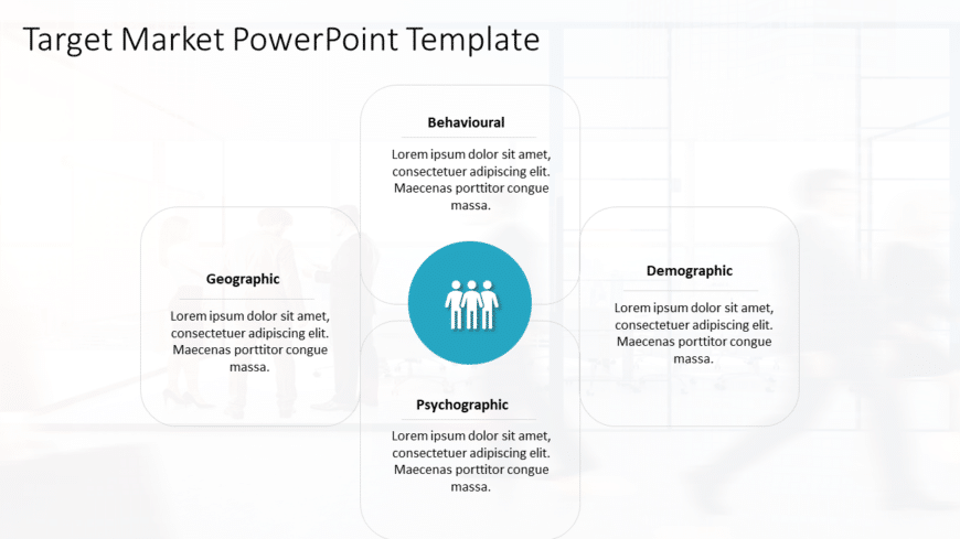 Target Market 3 PowerPoint Template
