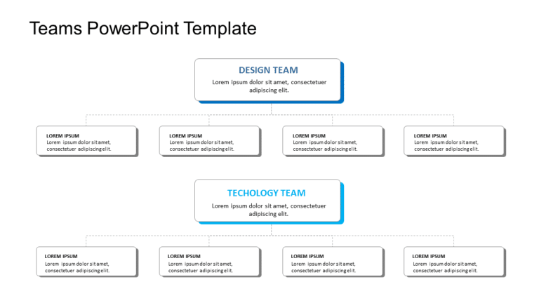 Teams PowerPoint Template & Google Slides Theme