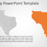 Texas Map 6 PowerPoint Template & Google Slides Theme