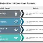 Workstream Project Plan List PowerPoint Template & Google Slides Theme