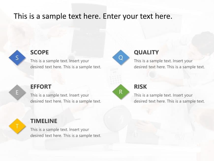 SQERT Project Management 7 PowerPoint Template