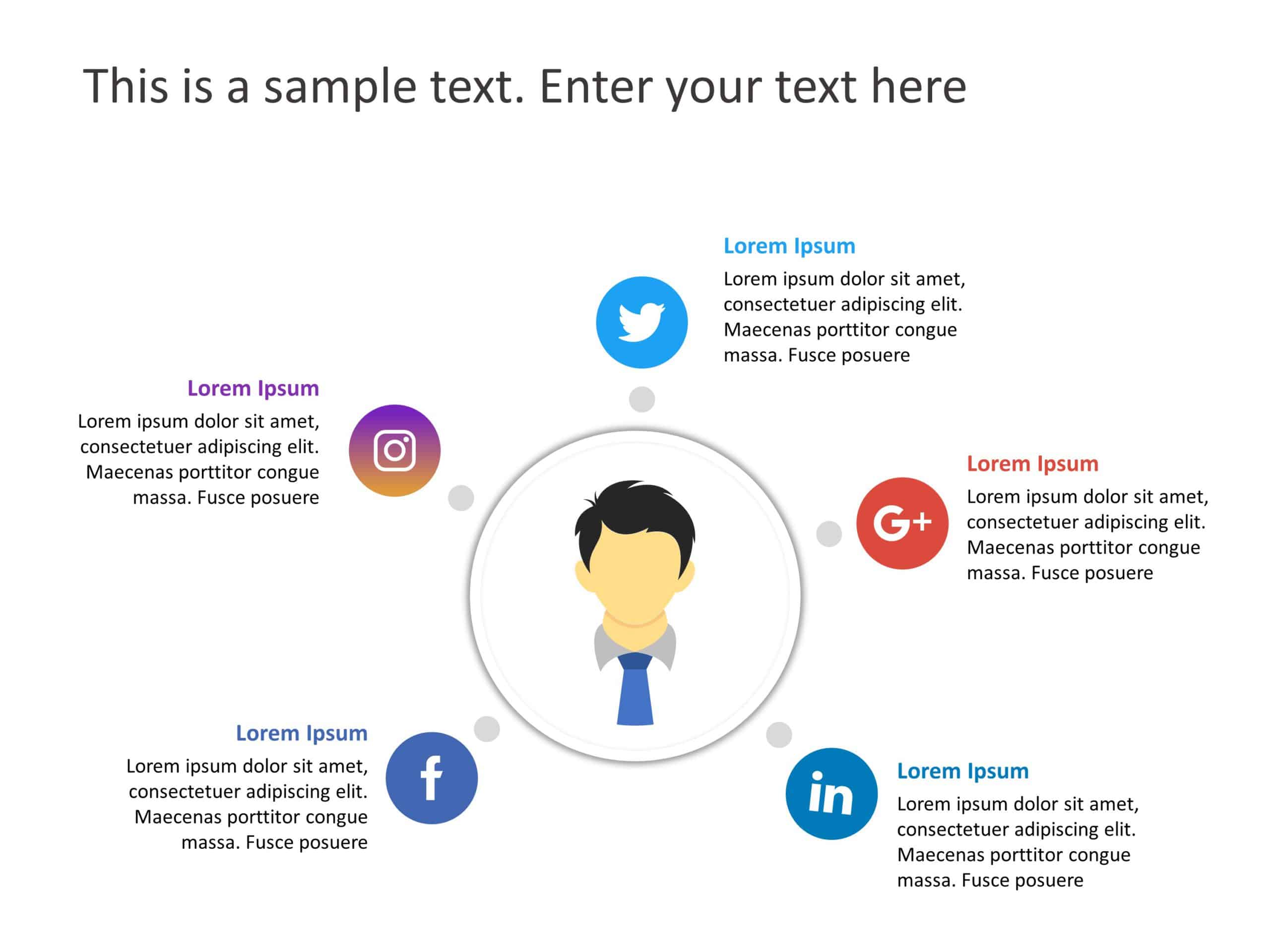 Social Media Marketing 9 PowerPoint Template & Google Slides Theme