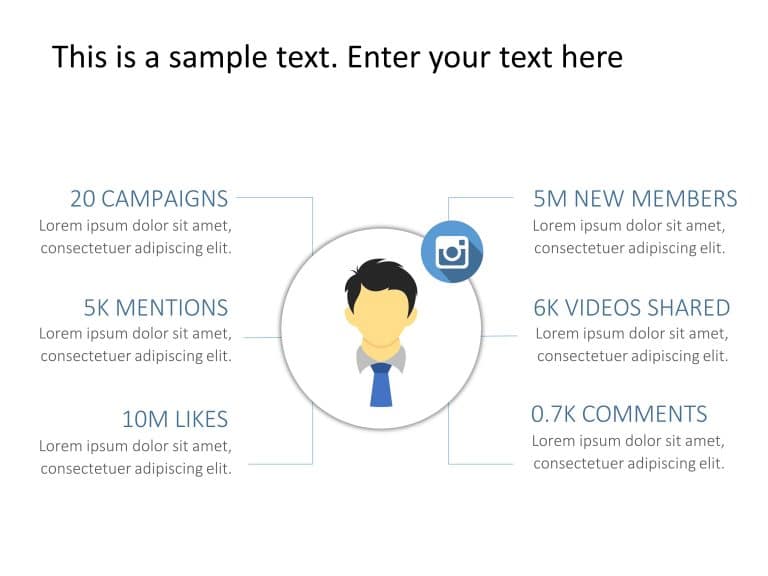 Social Media Analytics PowerPoint Template & Google Slides Theme