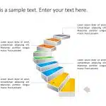 Staircase Roadmap 1 PowerPoint Template & Google Slides Theme