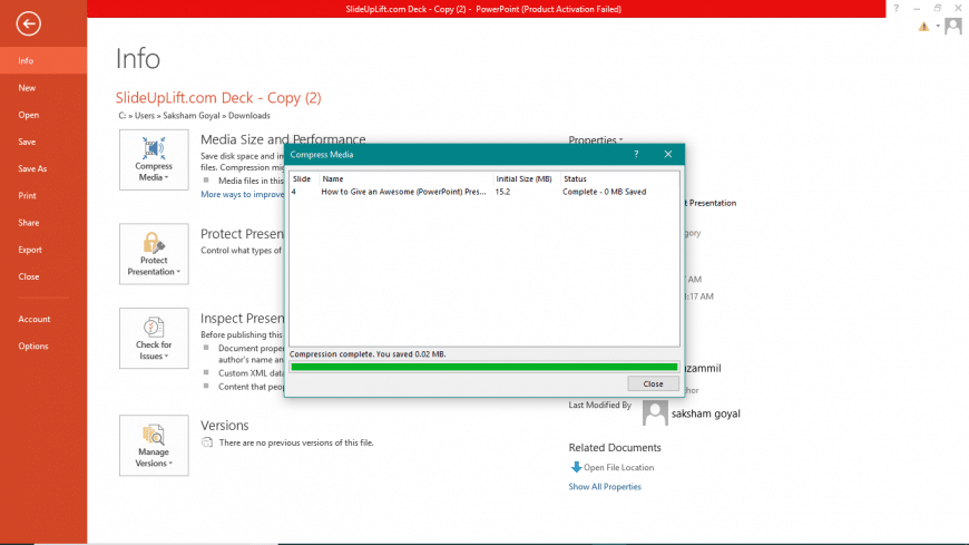 Learn How To Reduce PowerPoint File Size & Compress A PowerPoint