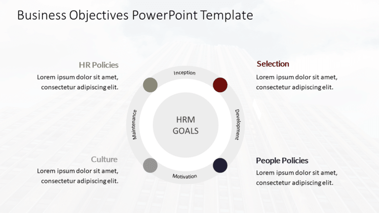 Business Objectives 3 PowerPoint Template & Google Slides Theme