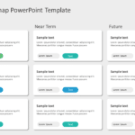 Product Roadmap 4 PowerPoint Template & Google Slides Theme