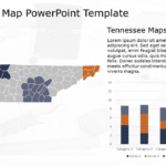 Tennessee Map 2 PowerPoint Template & Google Slides Theme