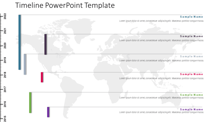 Timeline 90 PowerPoint Template