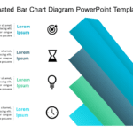 4 Steps Animated Bar Chart Diagram PowerPoint Template & Google Slides Theme