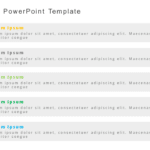 5 Steps List PowerPoint Template & Google Slides Theme