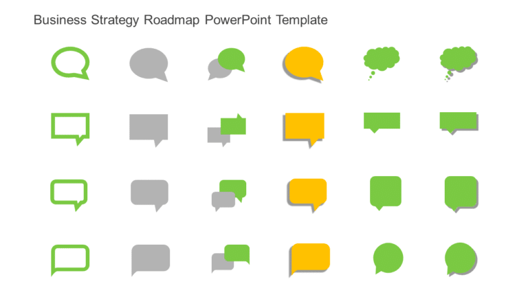 Business Strategy Roadmap PowerPoint Template & Google Slides Theme