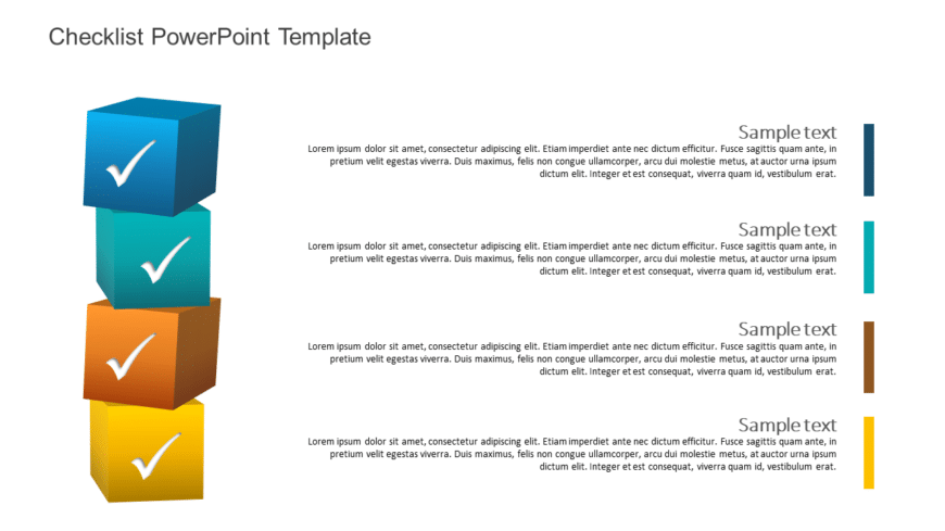 Checklist 6 PowerPoint Template
