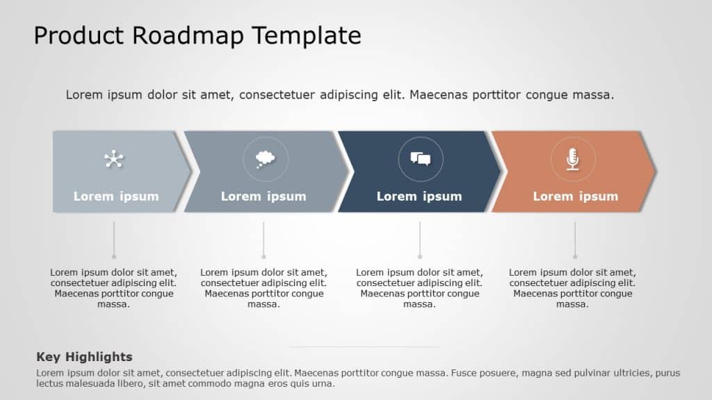 Free Roadmap Template PowerPoint
