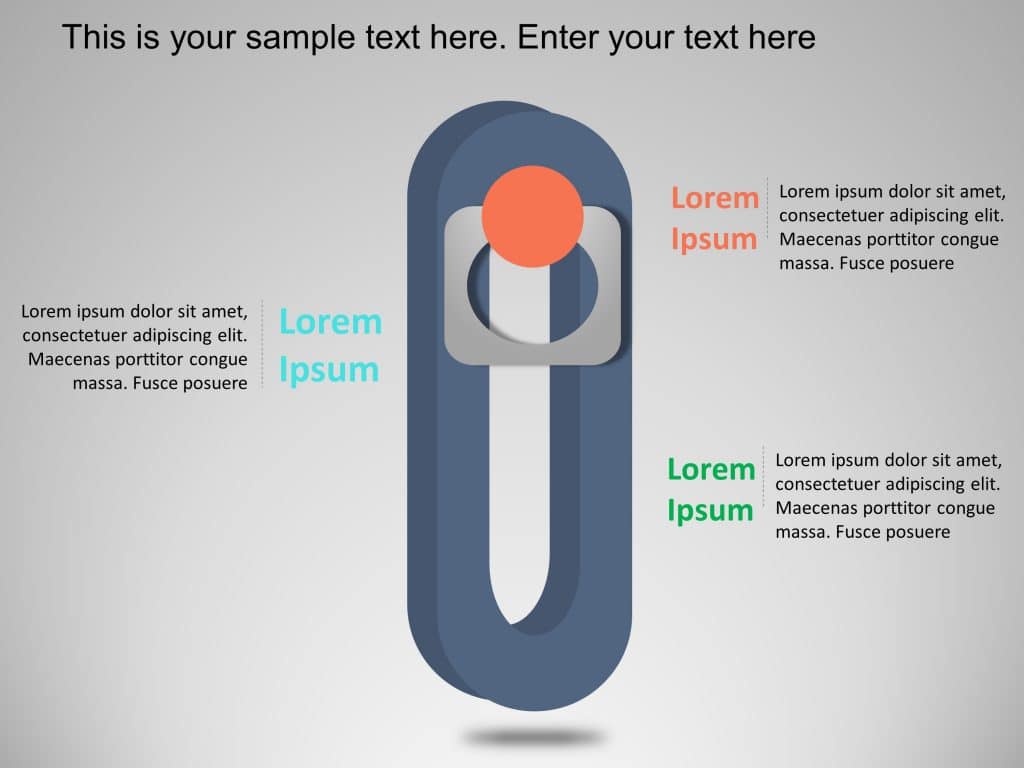 Animated 3 Steps Slider PowerPoint Template