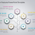 7 Steps Hexagon Features PowerPoint Template & Google Slides Theme