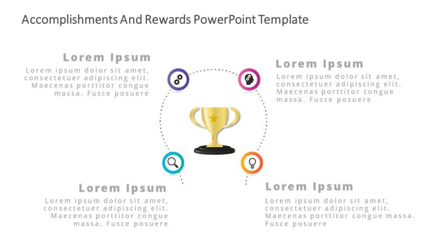 Accomplishments and Rewards PowerPoint Template