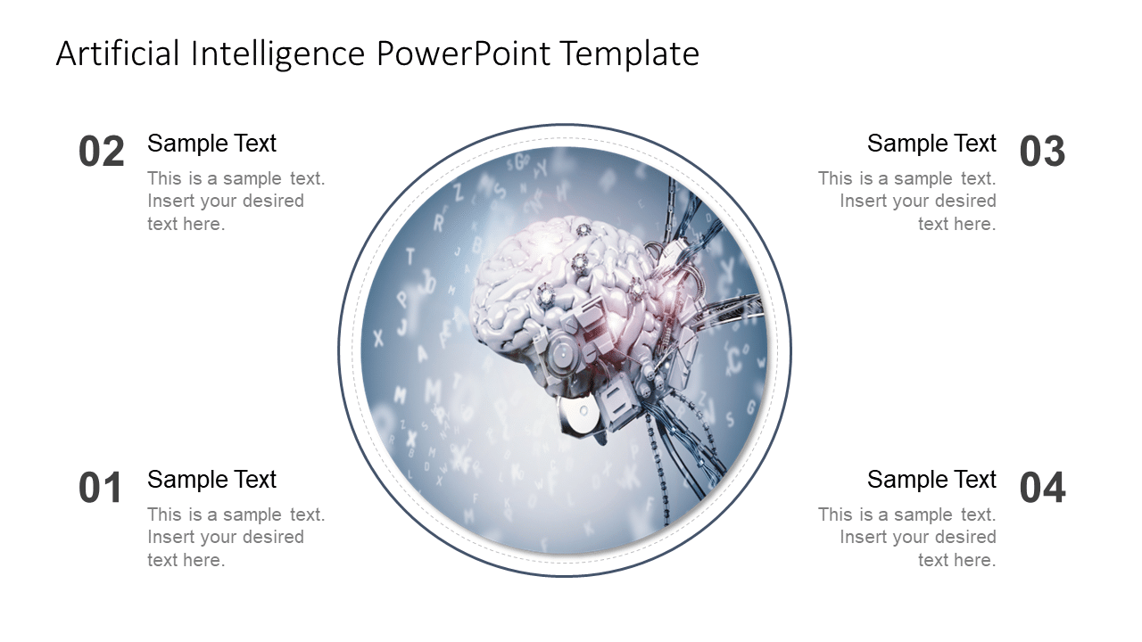 Artificial Intelligence 1 PowerPoint Template & Google Slides Theme
