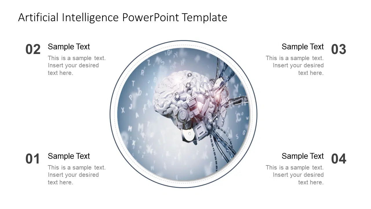 Artificial Intelligence 1 PowerPoint Template & Google Slides Theme