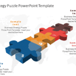 Business Strategy Puzzle PowerPoint Template & Google Slides Theme