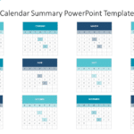 Calendar 2020 Summary PowerPoint Template & Google Slides Theme