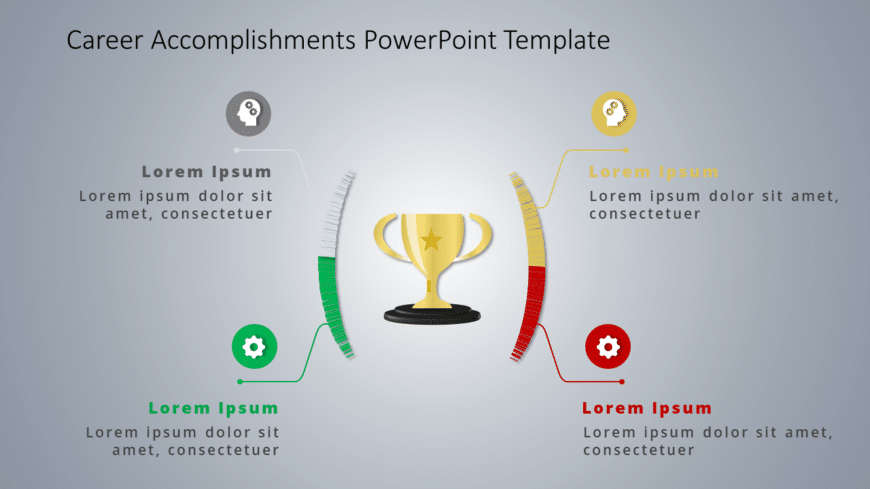 Career Accomplishments PowerPoint Template
