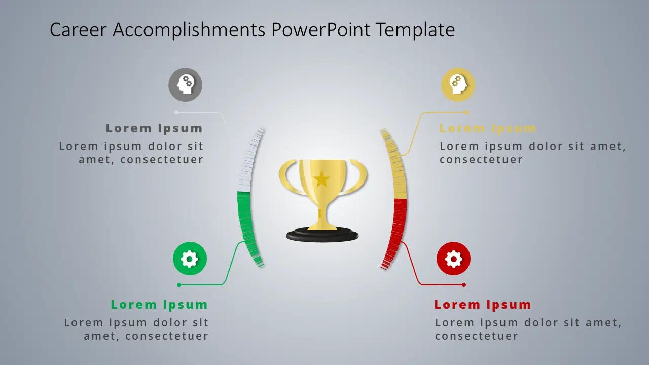 Career Accomplishments PowerPoint Template & Google Slides Theme