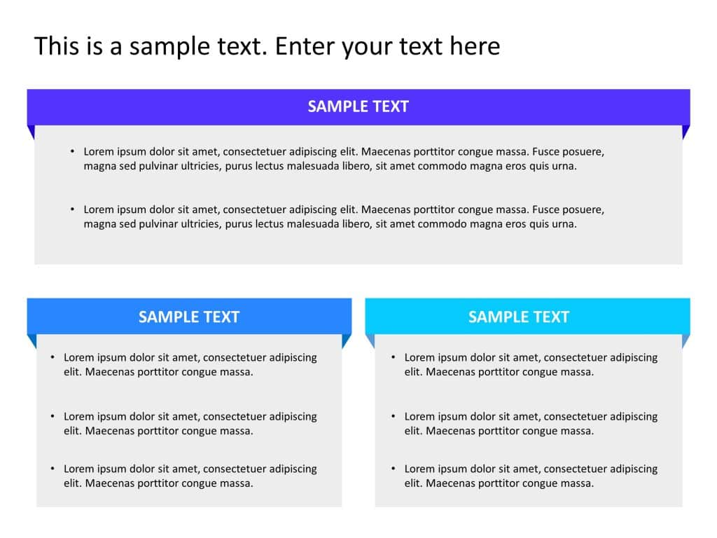 Free Box List 7 PowerPoint Template