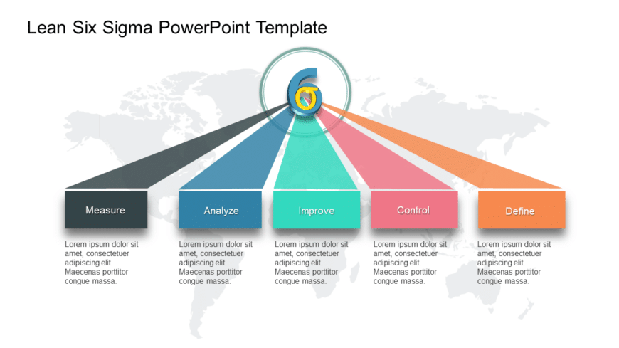 Lean Six Sigma 1 PowerPoint Template