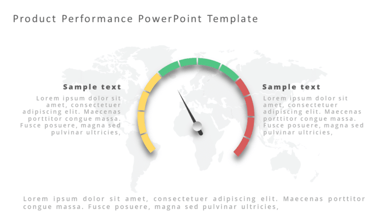 Product Performance PowerPoint Template & Google Slides Theme