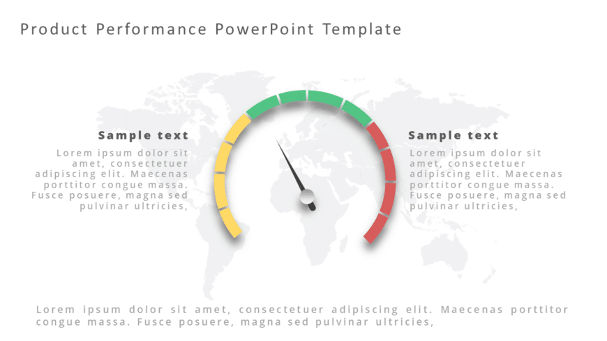 Product Performance PowerPoint Template