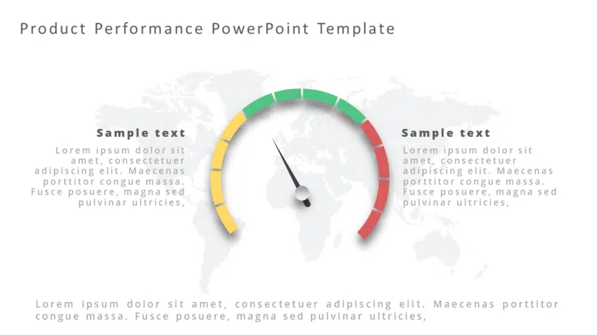 Product Performance PowerPoint Template