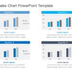 Quarter Sales Chart PowerPoint Template & Google Slides Theme