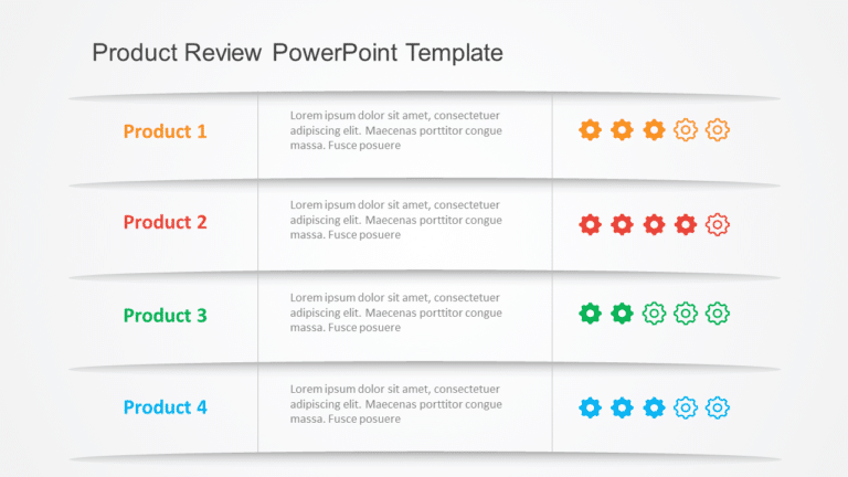 Product Review 3 PowerPoint Template & Google Slides Theme
