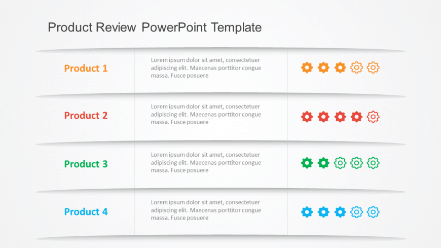 Product Review 3 PowerPoint Template