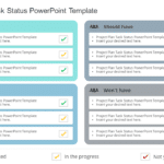 Project Plan Task Status PowerPoint Template & Google Slides Theme