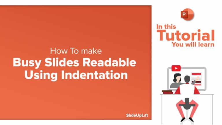 How To Make Busy Slides Readable Using Indentation | PowerPoint Tutorial