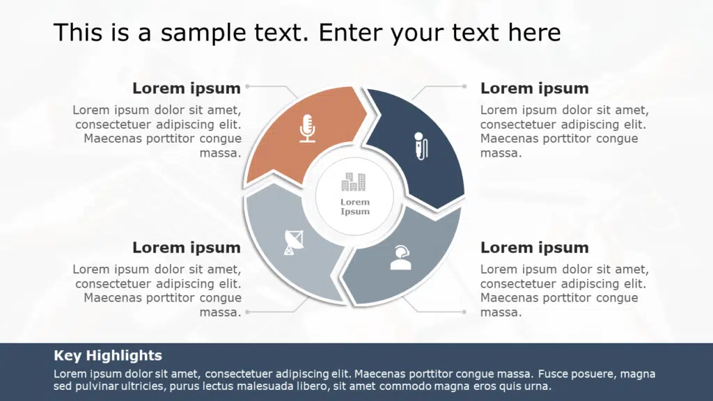 Circular Arrow PowerPoint