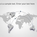 Animated Globe Summary 2 PowerPoint Template & Google Slides Theme