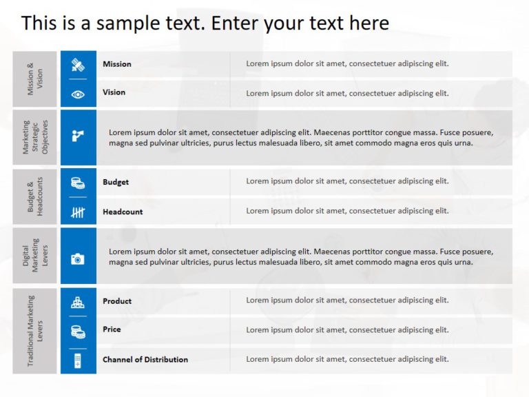 Animated Marketing Plan Summary PowerPoint Template & Google Slides Theme