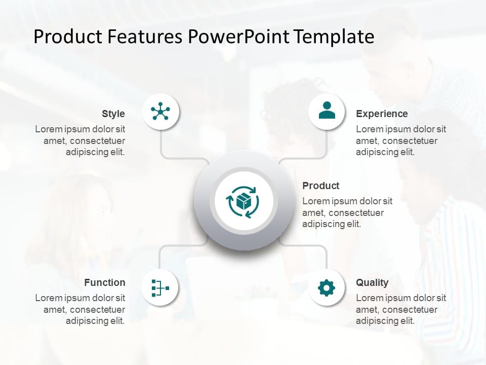 Animated Product Features 9 PowerPoint Template